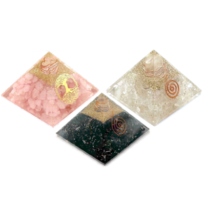 25 x 7.5cm Orgonite Pyramids